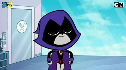 Teen Titans Go- Living with thenew Super Powers.