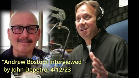 Dr. Andrew Bostom Interviewed By John Depetro, 4/12/23