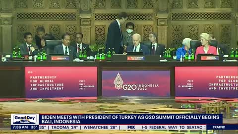 Biden meets with Turkish president as G20 summit begins | FOX 13 Seattle