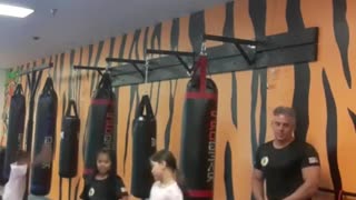 Taekwondo Class Part 2