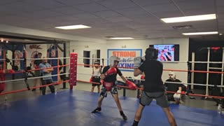 Joey sparring Kyle 10/24/23