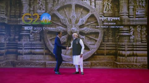 G20 Summit Delhi- President of Indonesia, Joko Widodo arrives at the Bharat Mandapam