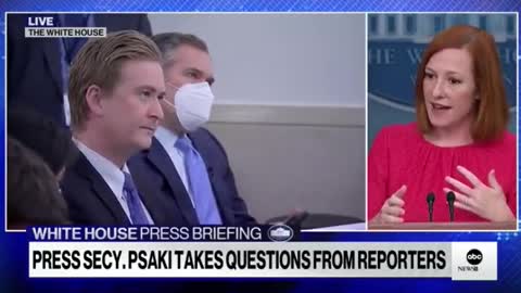 Doocy Presses Psaki to Explain How Pelosi Kissing Biden Is Not Considered a Close Contact