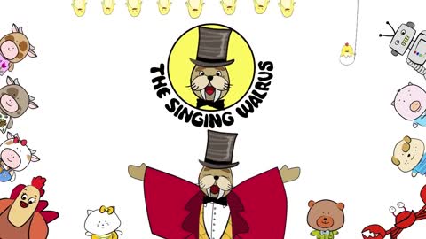 Hello Song for Kids | Greeting Song for Kids | The Singing Walrus
