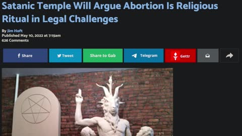 Satanic Temple Suing For Abortion Rights