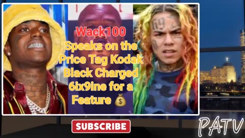 ENews ~ #Wack100 Speaks on the #SneakDiss & $1M Price Tag #KodakBlack Charged #6ix9ine🦆