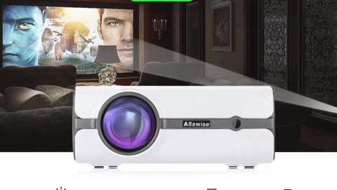 Alfawise A11 LCD 2000 Lumens Home Theater Mini Projector