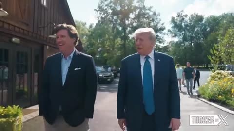 Donald Trump. Tucker Carlson. Debate Night in Bedminster