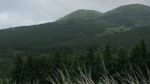 The summit of Gwunmul Oreum in Jeju Island