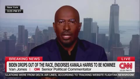 LOL: CNN Hack Van Jones Cries on Air After Biden Drops Out