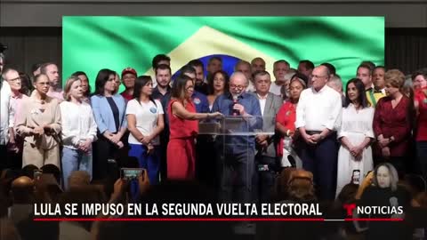 Lula da Silva vence en segunda ronda de elecciones en Brasil | Noticias Telemundo