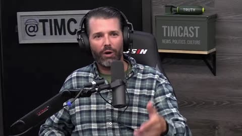 Donald Trump Jr. and the timcast crew talk about Creepy Joe Biden's habit of sniffing people