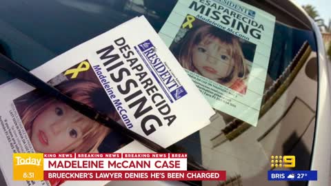 German man declared formal suspect in Madeleine McCann case | 9 News Australia
