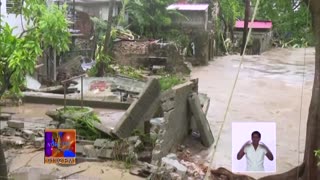 Heavy rains leave Cuban towns flooded