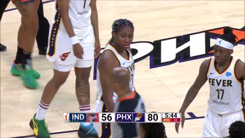 😳😂 Brittney Griner THROWS DOWN Aliyah Boston After Getting Tangled Up, Then STARES At Her Afterwards