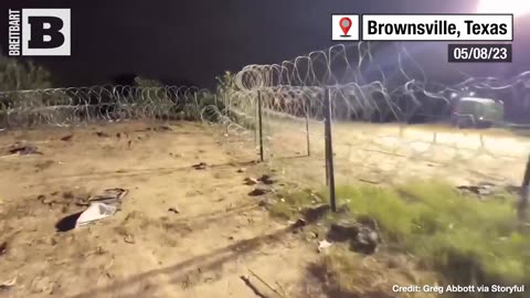 WATCH: TX Border Hotspot Secured by BARBED WIRE Ahead of Title 42’s End