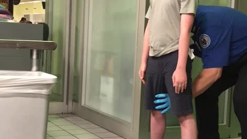 TSA Detains Young Boy for Invasive Pat Down