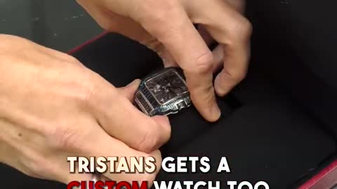 Tristan Tate Gets A UNIQUE Watch!