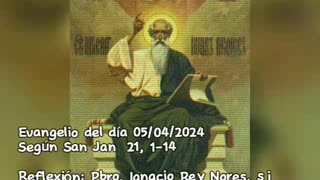 Evangelio del día 05/04/2024 según San Juan 24, 35-48 - Pbro. Ignacio Rey Nores, sj