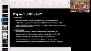 Why? Explaining the Holocaust" presented by professor Peter Hayes