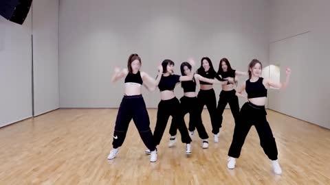 LE SSERAFIM - FEARLESS Dance Practice (Fix Ver.) (Mirrored)