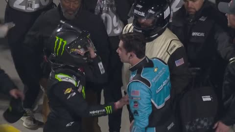 NASCAR Drivers Ty Gibbs and Sam Mayer Get Into Fist Fight At Martinsville Speedway