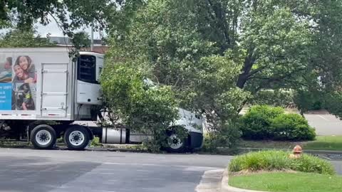 Stuck trucker