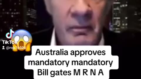 Injecting bill gates mRNA poison into your food approved by Australia