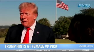 Trump's Veep Tease! 'I Think She's Been Fantastic, She's Been a Great Governor' [WATCH]