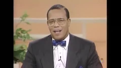 Minister Louis Farrakhan on The Phil Donahue Show 1990