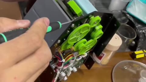 How to replace the printhead for HS-584 Label printer with peeler