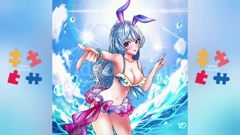 Sexy Bunny Anime #Videopuzzle #Video #Puzzle #jigsaw #Anime #Cute #Asmr