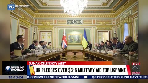 UK pledges over $3-B military aid for Ukraine