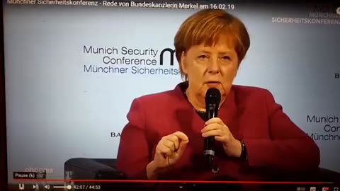 Merkel über hybride Kriegsführung.