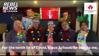 12 Lies of Covid Christmas song