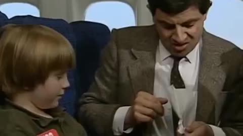Mr. Bean in the plane 😂😂