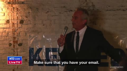 🔥 Wild Crowd in Brooklyn As RFK Jr Says He's Going to End Pharma Advertising
