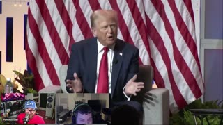 Trump on Kamala's Race | CLIP 8/4