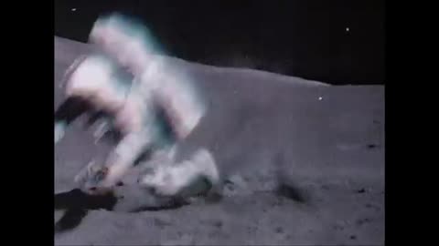 Astronauts falling on the surface of Moon.Nasa Astronauts