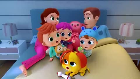 Ten in the bed (family edition)little angel kids songs