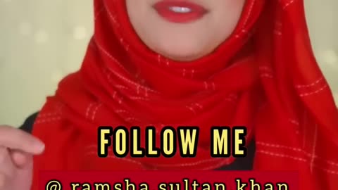 Ramzan islamic video by ramsha sultan