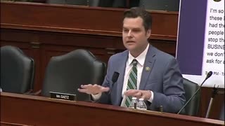 Matt Gaetz NUKES Biden Appointee For Not Recognizing Clear Racism