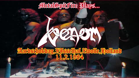 Venom - Aardschokdag,Zwolle,Holland (Doomed To Hell)1984