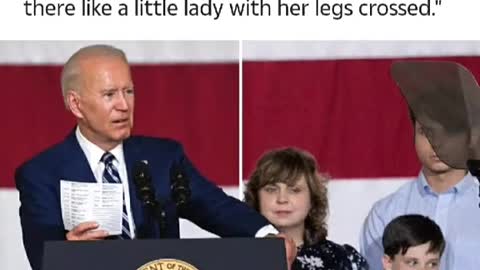 Creepy comment by President Biden goes Viral