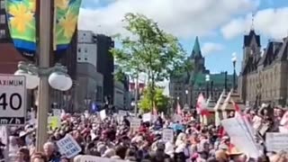 Ottawa right now where thousands of parents and kids are protesting explicit sexual content