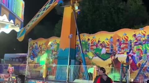 Carnival ride malfunctions...