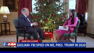 Giuliani: FBI spied on me, President Trump in 2020