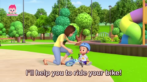 Baby Car VS BikeㅣBebefinn Outdoor Play Songs and Nursery Rhymes