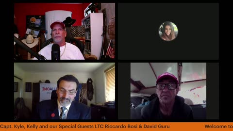 Aussie-USA Round Table w Capt Kyle, Kelly, LTC Riccardo Bosi & David Guru 7/14/23