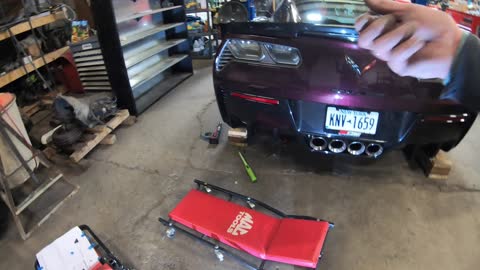 Shop Update - Installing Corvette Z06 Strakes